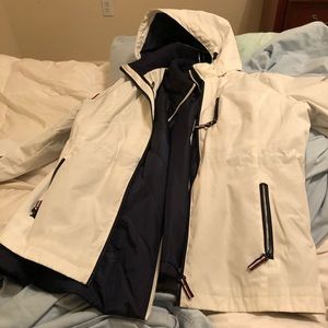 Tommy Hilfiger 3 in 1 all weather women’s coat.